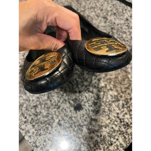 Tory Burch Quilted Flats - Picture 4 of 8